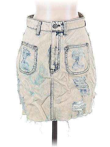 Carmar Denim Skirt (view 1)