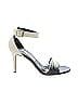 Jimmy Choo 100% Leather Ivory Tan Leather Livvi Heeled Sandals Size EU 39 - photo 1