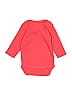 Laughing Bear 100% Cotton Red Long Sleeve Onesie Size 0-3 mo - photo 2