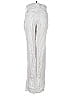 Socapri 100% Cotton Stripes Silver White Casual Pants Size EU (IT) 40 / US 4 - photo 2