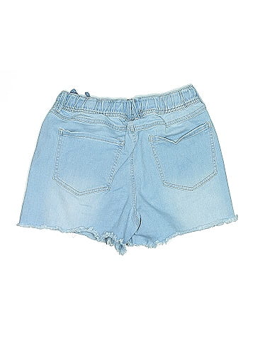 Back Label Denim Shorts (view 2)