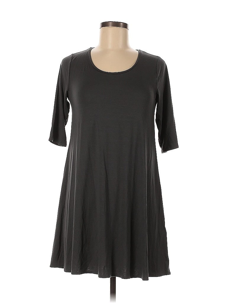 Eileen Fisher Casual Dress In Black