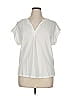 Bobeau Ivory Short Sleeve T-Shirt Size XL - photo 1