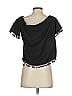 Willow & Clay Black Short Sleeve Top Size S - photo 2