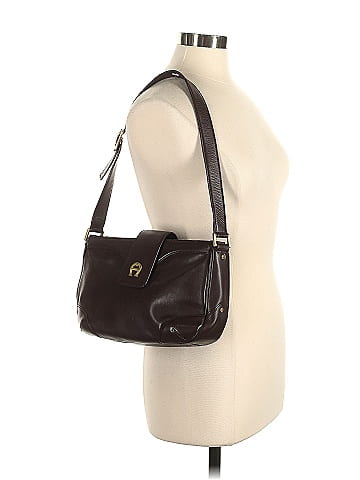 Etienne Aigner Leather Satchel (view 2)
