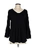 Ann Taylor Factory Black 3/4 Sleeve Top Size L - photo 1