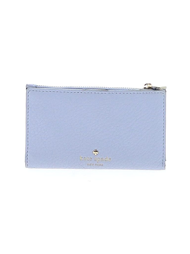 Kate Spade New York Blue Purple Leather Wallet One size - photo 1