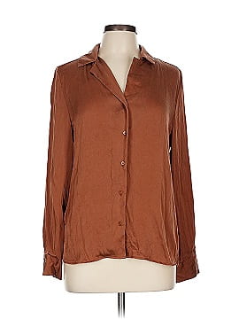 Quince Long Sleeve Silk Top