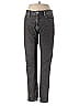 &Denim by H&M Chevron-herringbone Gray Jeans Size 31 waist - photo 1