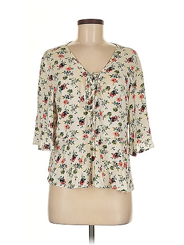 Mossimo Supply Co. 3/4 Sleeve Blouse (view 1)