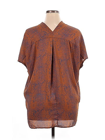 Adrienne Short Sleeve Blouse (view 2)