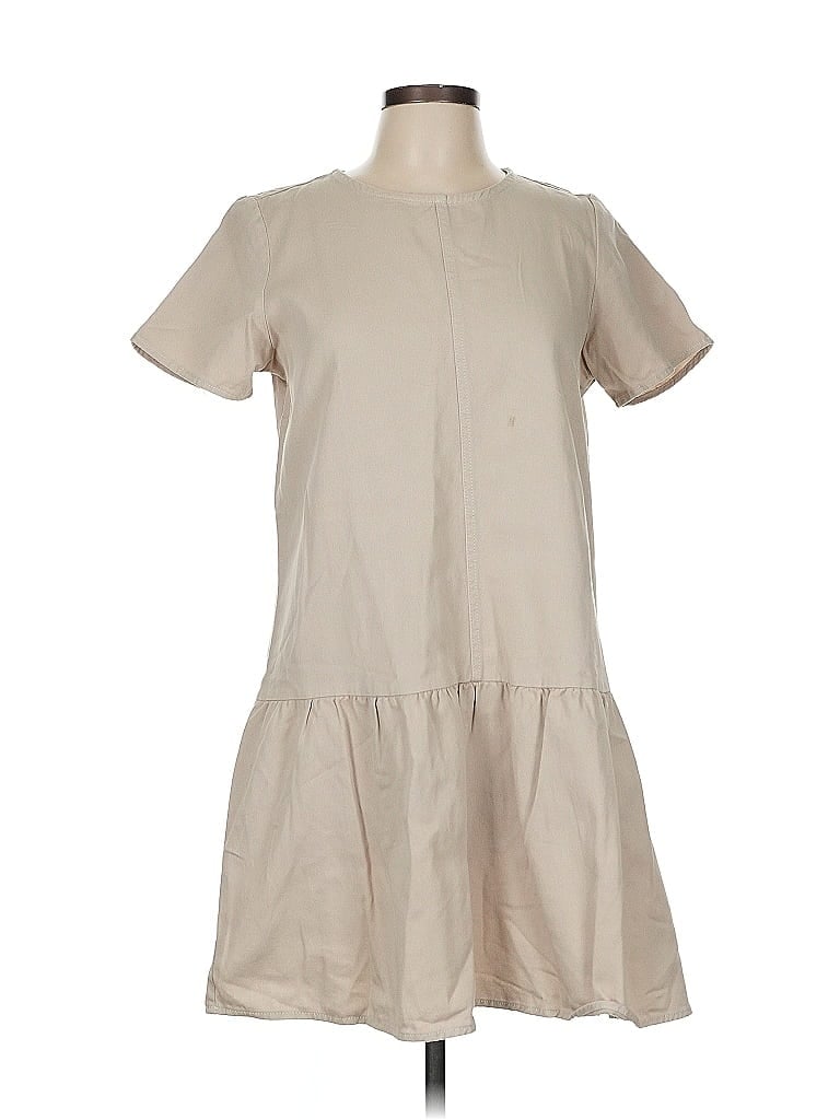 Pre-owned Noisy May Casual Dress In Brown