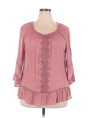 Counterparts 3/4 Sleeve Blouse (view 1)