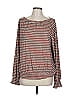 Ann Taylor LOFT Outlet Brown Long Sleeve Blouse Size L - photo 1