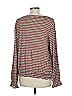 Ann Taylor LOFT Outlet Brown Long Sleeve Blouse Size L - photo 2