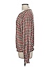 Ann Taylor LOFT Outlet Brown Long Sleeve Blouse Size L - photo 5