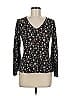 Ann Taylor LOFT Outlet Black Long Sleeve T-Shirt Size M - photo 1