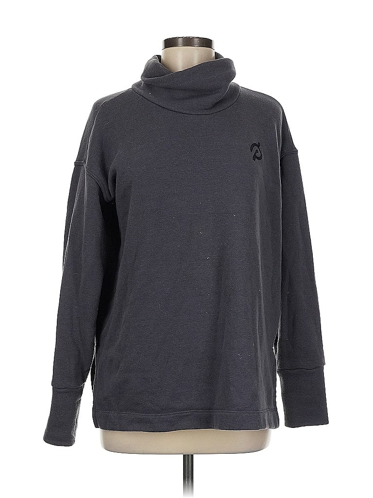 Peloton Gray Turtleneck Sweater Size M - photo 1