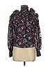 Magali Pascal Black Blue Long Sleeve Blouse Size M - photo 1
