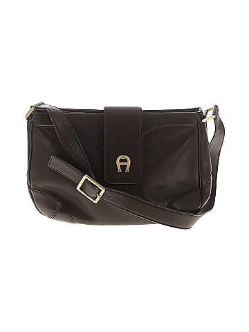 Etienne Aigner Leather Satchel (view 1)