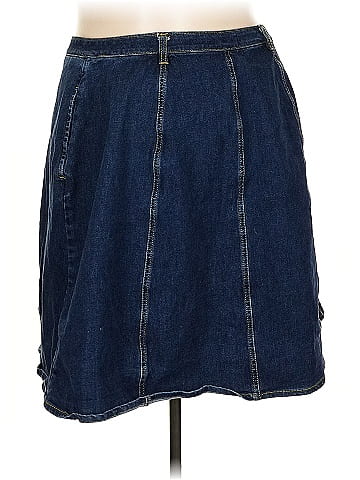 eShakti Denim Skirt (view 2)