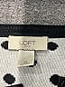 Ann Taylor LOFT Outlet 100% Cotton Polka Dots Black Cardigan Size XS - photo 6