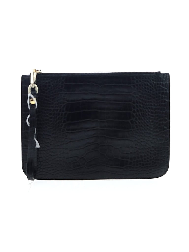 Pre-owned Unbranded Wristlet In Black