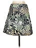 Koral 100% Polyester Tropical Green Casual Skirt Size S - photo 2