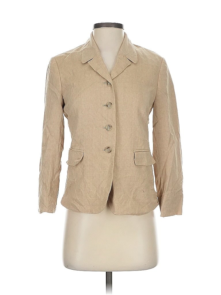 Click to view more detailed imagery on our partner's website Pre-owned Talbots Wool Blazer Jacket In Brown