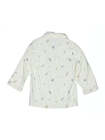 Petite Plume 3/4 Sleeve Button-Down Shirt (view 2)