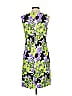 Chadwicks Print Green Cocktail Dress Size 4 - photo 2