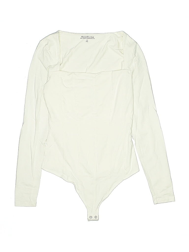 ABERCROMBIE & FITCH Pre-owned Bodysuit In White