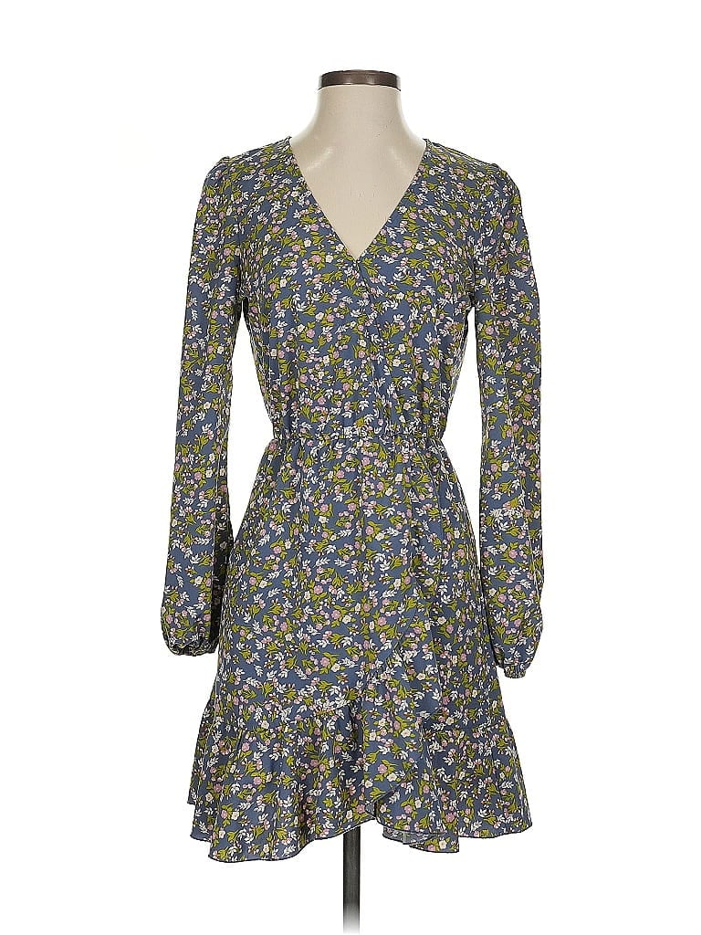 Pre-owned Abound Casual Dress In Blue