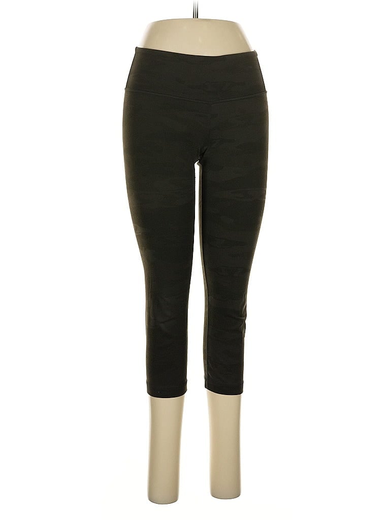 Pre-owned Lululemon Athletica Active Pants In Green