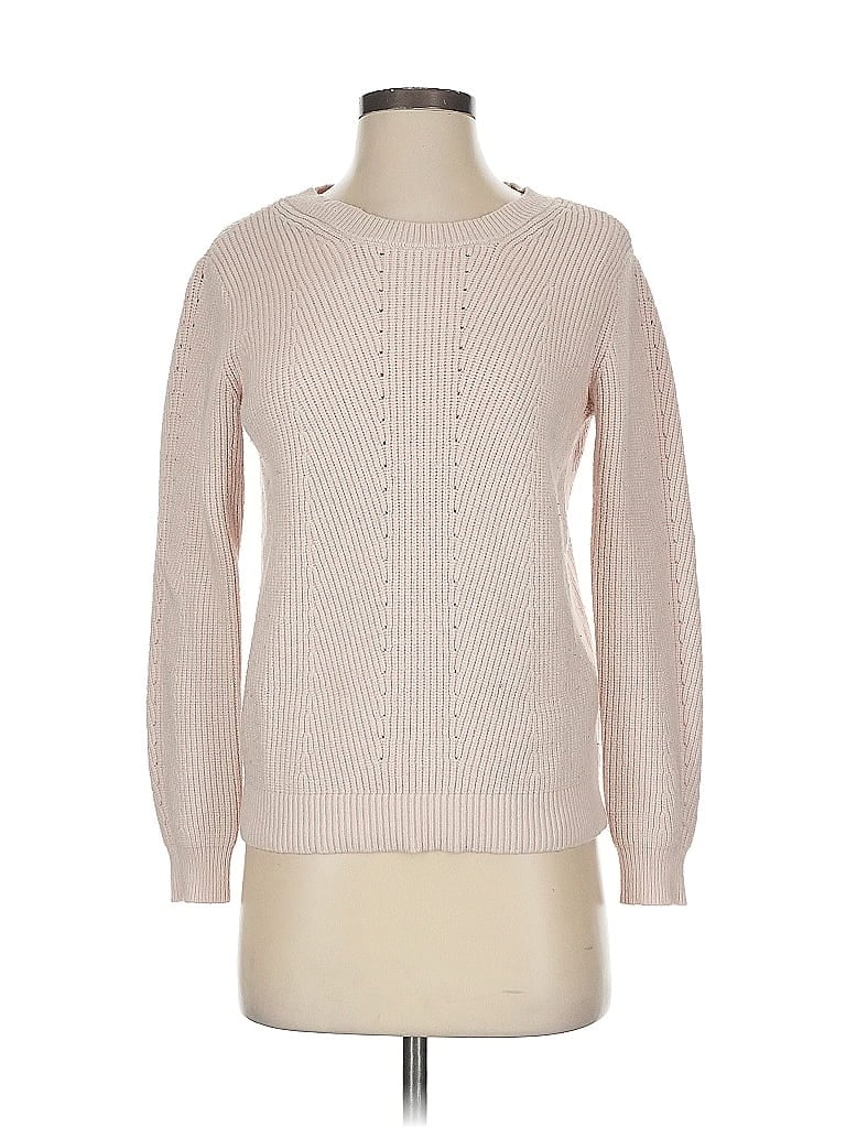 Pre-owned H By Halston Pullover Sweater In Pink