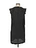 Les Petites... Collection 100% Silk Solid Black Casual Dress Size M - photo 1
