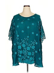 Johnny Was 3/4 Sleeve Blouse