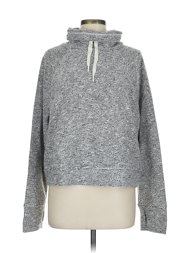 Pre-owned Offline By Aerie Turtleneck Sweater In Gray