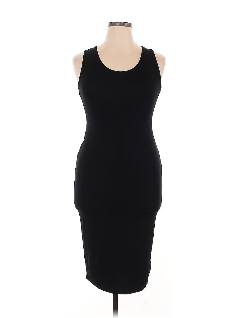 Pre-owned Fashion To Figure Cocktail Dress In Black