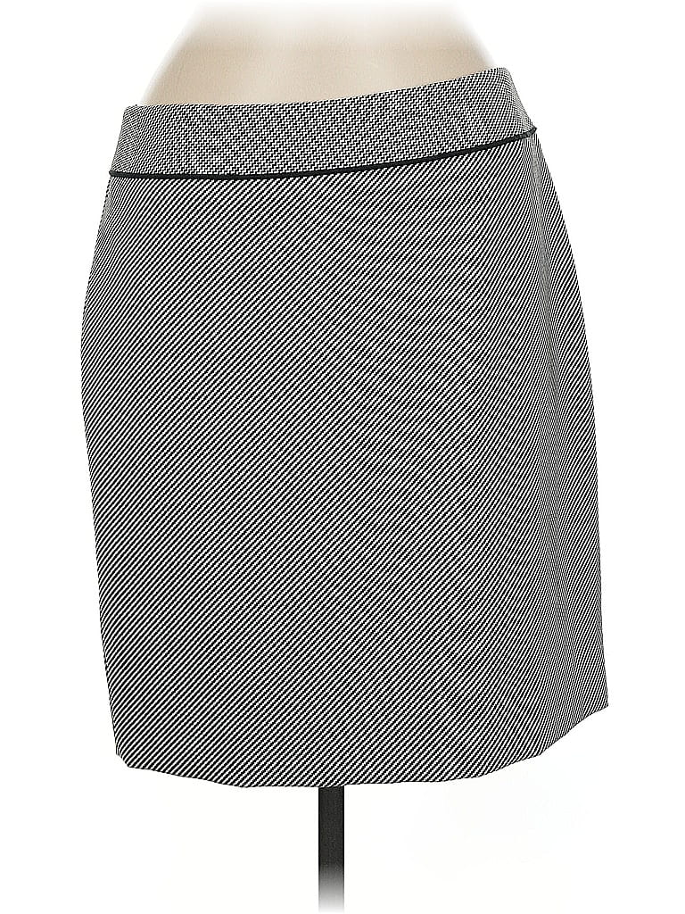 Pre-owned Worth New York Formal Skirt In Gray