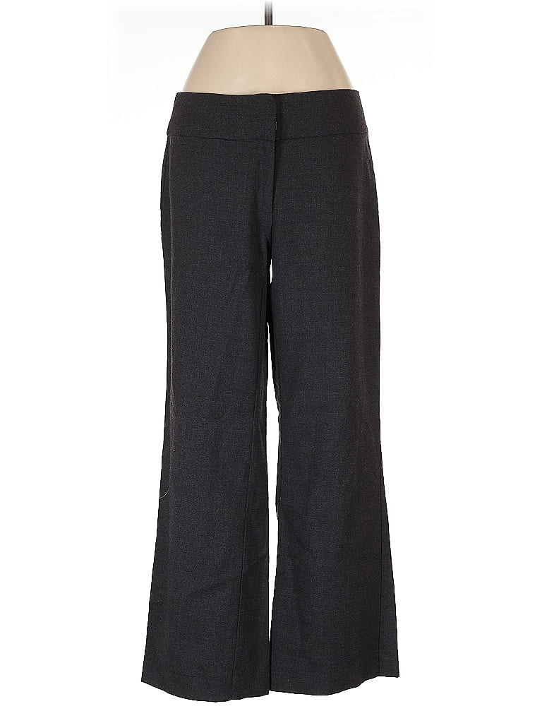 Pre-owned Eileen Fisher Wool Pants In Black