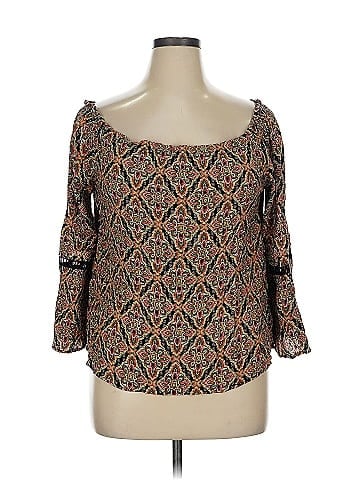 Allison Joy 3/4 Sleeve Blouse (view 1)