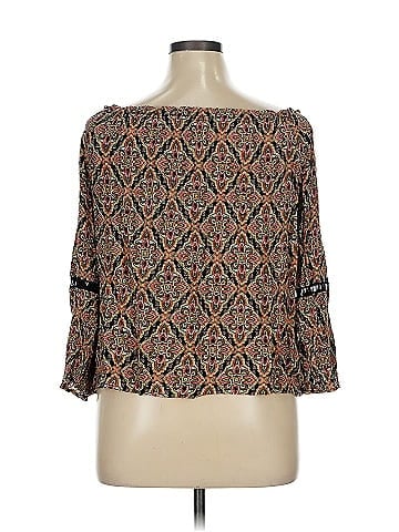 Allison Joy 3/4 Sleeve Blouse (view 2)