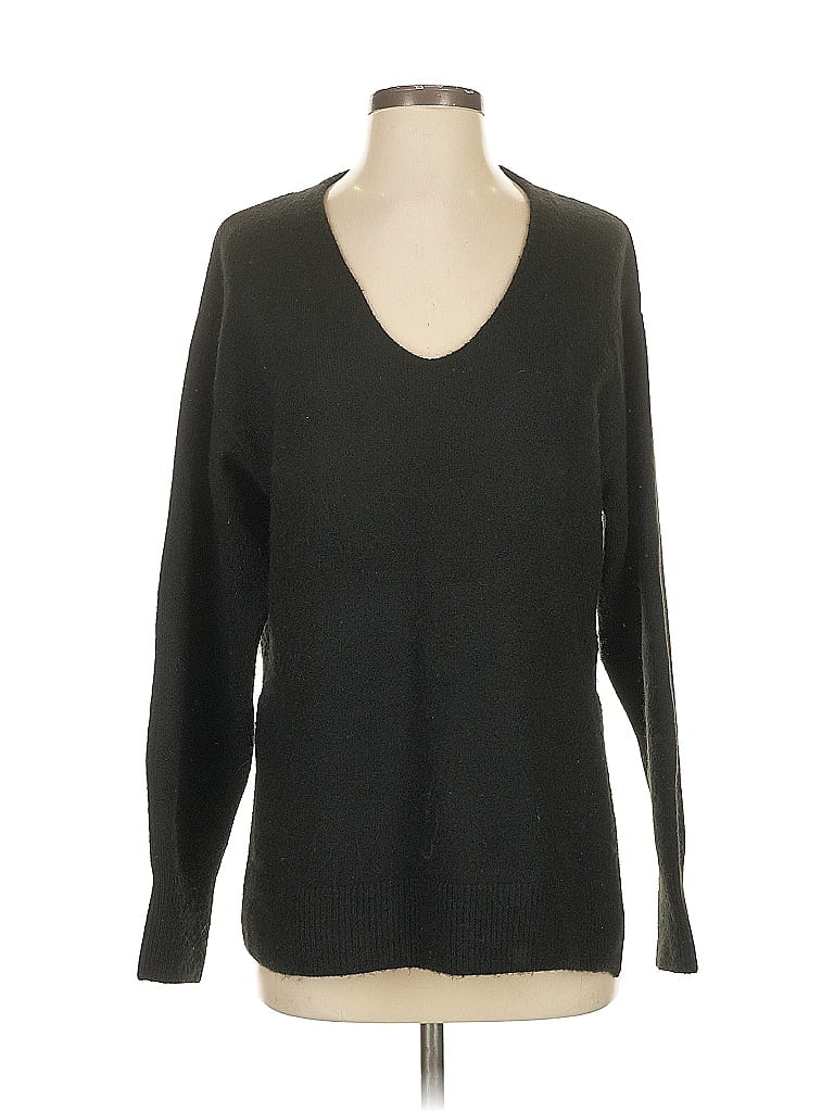 Pre-owned H&m Pullover Sweater In Black