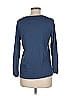 Pact 100% Cotton Blue 3/4 Sleeve T-Shirt Size M - photo 2