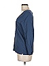 Pact 100% Cotton Blue 3/4 Sleeve T-Shirt Size M - photo 5