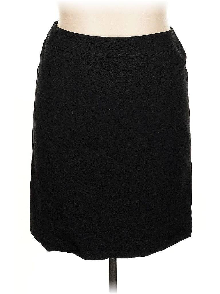 Pre-owned Tahari By Asl Casual Skirt In Black
