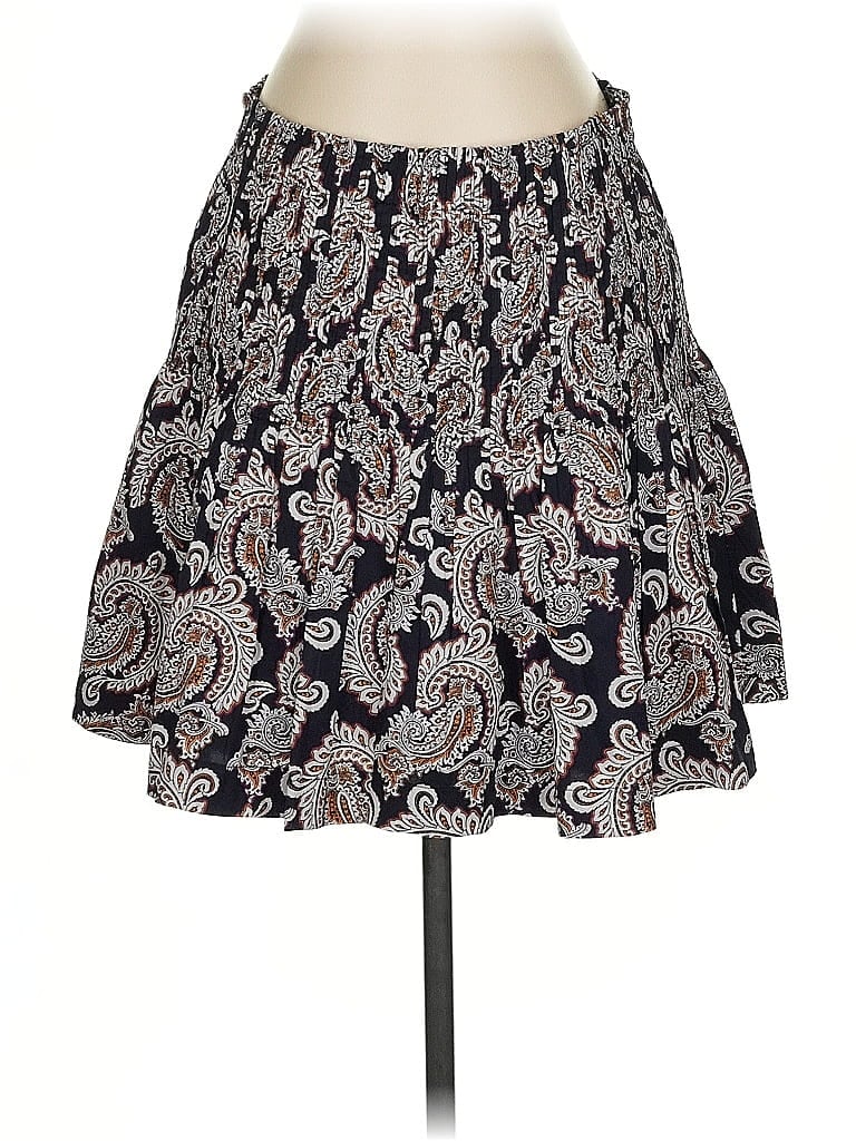 Pre-owned By Anthropologie Casual Skirt In Blue