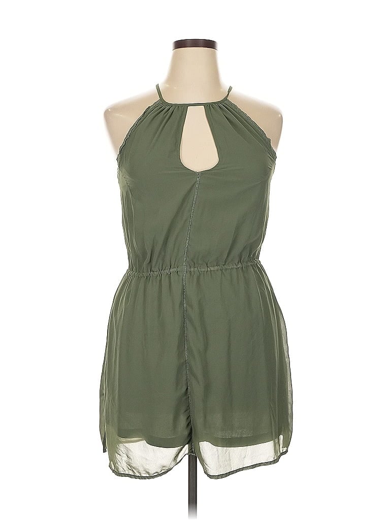 Pre-owned Japna Casual Dress In Green