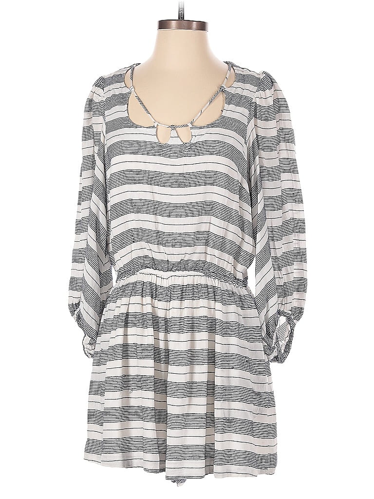 Pre-owned Holding Horses Romper In Gray